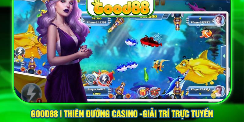 Vào trang chủ để tìm link tải game bắn cá Good88